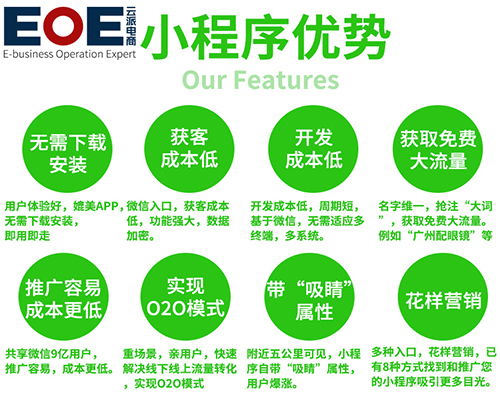 小程序開發價格 小程序開發 云派電商